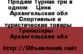 Продам Турник три в одном. › Цена ­ 2 500 - Архангельская обл. Спортивные и туристические товары » Тренажеры   . Архангельская обл.